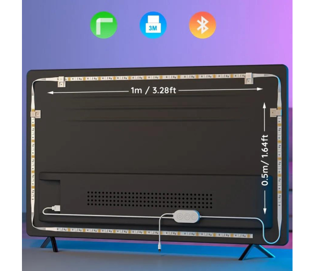 Govee H6179 TV Backlight 46"-60" - 1060097 - zdjęcie 2